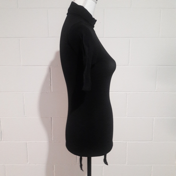 Commando Ballet Turtleneck Bodysuit One Size Black - Picture 3 of 8